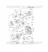 D&Eacute;MARREUR pour Kawasaki FE MOTORS