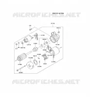 D&Eacute;MARREUR pour Kawasaki FE MOTORS