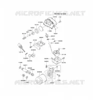 KIT DE GRAISSAGE pour Kawasaki FE MOTORS