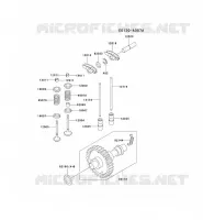 SOUPAPE/ARBRE A CAME pour Kawasaki FE MOTORS