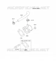 FILTRE &Agrave; AIR/POT D'&Egrave;CHAPPEMENT pour Kawasaki FE MOTORS