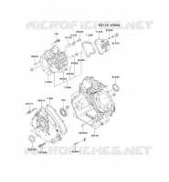 CULASSE/CARTER MOTEUR pour Kawasaki FE MOTORS