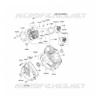 CULASSE/CARTER MOTEUR pour Kawasaki FE MOTORS