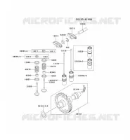 SOUPAPE/ARBRE A CAME pour Kawasaki FE MOTORS