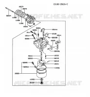 CARBURATEUR pour Kawasaki FG MOTORS