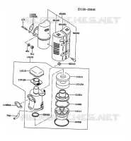 FILTRE &Agrave; AIR/POT D'&Egrave;CHAPPEMENT pour Kawasaki FG MOTORS