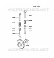 SOUPAPE/ARBRE A CAME pour Kawasaki FG MOTORS