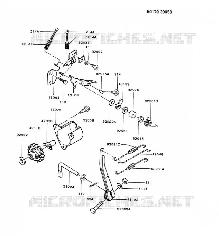 EQUIPEMENT DE CONTROLE Kawasaki Petits Moteurs FG FG150D FG MOTORS  FG150D-AV00
