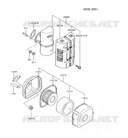 FILTRE &Agrave; AIR/POT D'&Egrave;CHAPPEMENT pour Kawasaki FG MOTORS