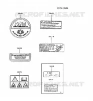 LABEL pour Kawasaki FG MOTORS