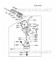 CARBURATEUR pour Kawasaki FG MOTORS