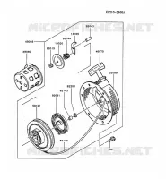 D&Eacute;MARREUR pour Kawasaki FG MOTORS