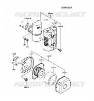 FILTRE &Agrave; AIR/POT D'&Egrave;CHAPPEMENT pour Kawasaki FG MOTORS