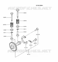 SOUPAPE/ARBRE A CAME pour Kawasaki FG MOTORS