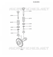 SOUPAPE/ARBRE A CAME pour Kawasaki FG MOTORS