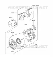 D&Eacute;MARREUR pour Kawasaki FG MOTORS