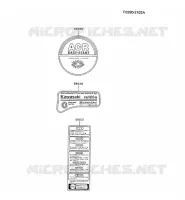 LABEL pour Kawasaki FG MOTORS