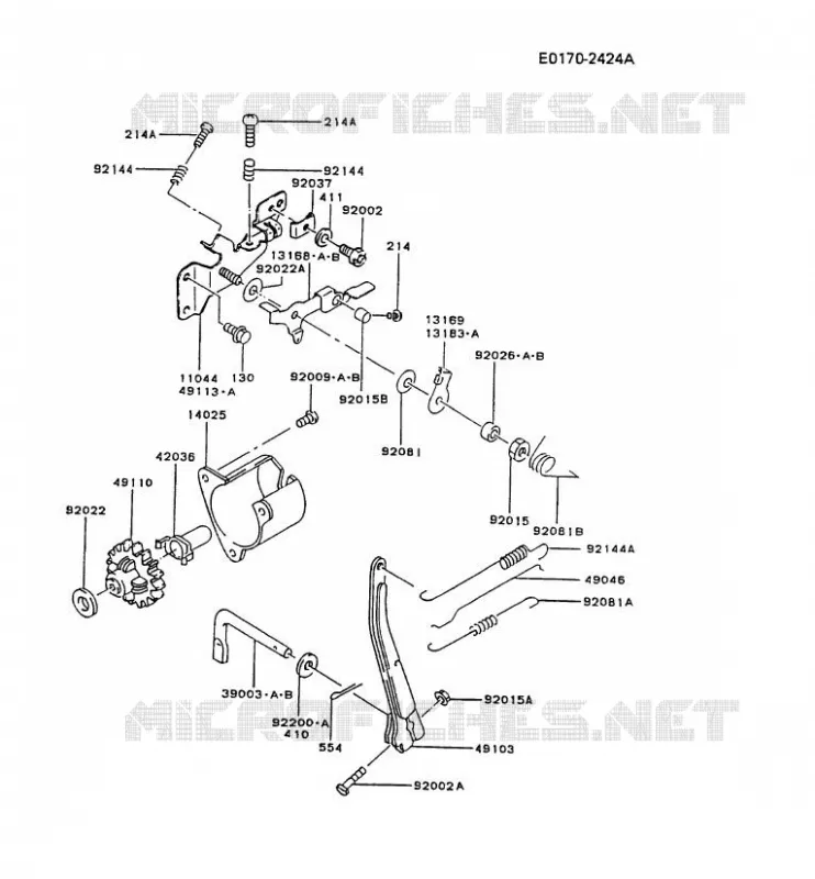 EQUIPEMENT DE CONTROLE Kawasaki Petits Moteurs FG FG150G FG MOTORS  FG150G-AS00