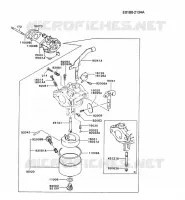 CARBURATEUR pour Kawasaki FG MOTORS
