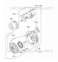 D&Eacute;MARREUR pour Kawasaki FG MOTORS
