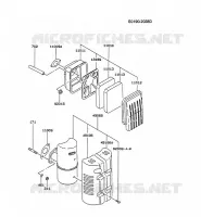 FILTRE &Agrave; AIR/POT D'&Egrave;CHAPPEMENT pour Kawasaki FG MOTORS