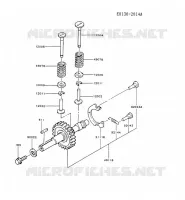 SOUPAPE/ARBRE A CAME pour Kawasaki FG MOTORS