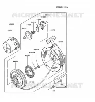 D&Eacute;MARREUR pour Kawasaki FG MOTORS