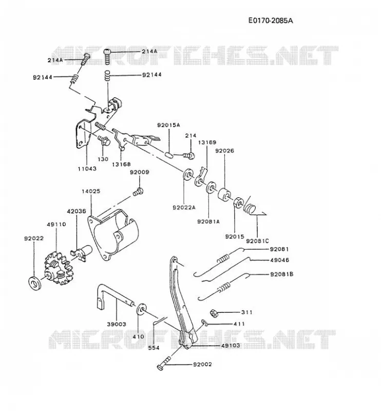 EQUIPEMENT DE CONTROLE Kawasaki Petits Moteurs FG FG200D FG MOTORS  FG200D-CS50