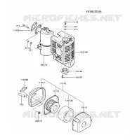 FILTRE &Agrave; AIR/POT D'&Egrave;CHAPPEMENT pour Kawasaki FG MOTORS