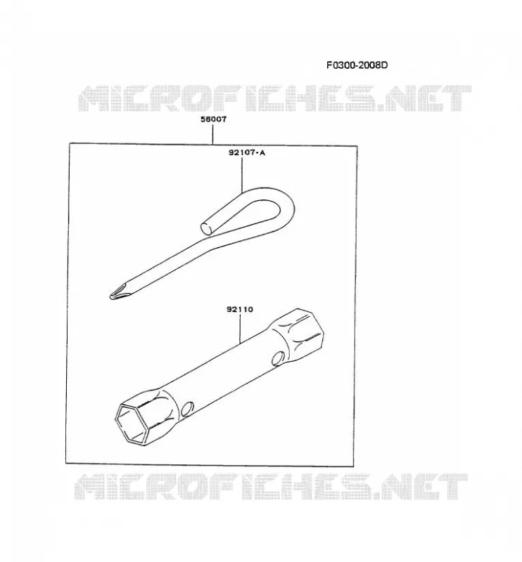 ACCESSOIRE Kawasaki Petits Moteurs FG FG200D FG MOTORS  FG200D-DV00
