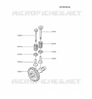 SOUPAPE/ARBRE A CAME pour Kawasaki FG MOTORS