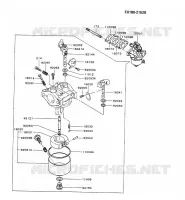 CARBURATEUR pour Kawasaki FG MOTORS