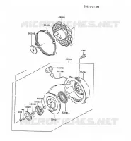 D&Eacute;MARREUR pour Kawasaki FG MOTORS