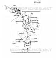 CARBURATEUR pour Kawasaki FG MOTORS