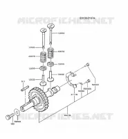 SOUPAPE/ARBRE A CAME pour Kawasaki FG MOTORS