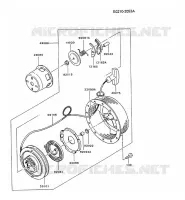 D&Eacute;MARREUR pour Kawasaki FG MOTORS