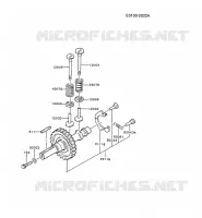 SOUPAPE/ARBRE A CAME pour Kawasaki FG MOTORS
