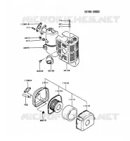 FILTRE &Agrave; AIR/POT D'&Egrave;CHAPPEMENT pour Kawasaki FG MOTORS