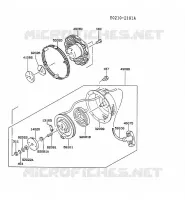 D&Eacute;MARREUR pour Kawasaki FG MOTORS