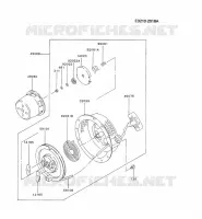 D&Eacute;MARREUR pour Kawasaki FG MOTORS