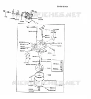 CARBURATEUR pour Kawasaki FG MOTORS