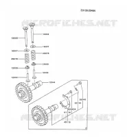 SOUPAPE/ARBRE A CAME pour Kawasaki FG MOTORS