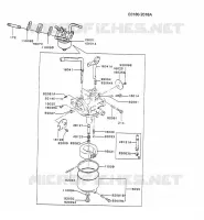 CARBURATEUR pour Kawasaki FG MOTORS