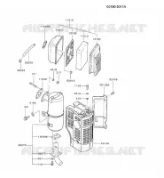 FILTRE &Agrave; AIR/POT D'&Egrave;CHAPPEMENT pour Kawasaki FG MOTORS