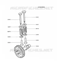 SOUPAPE/ARBRE A CAME pour Kawasaki FG MOTORS
