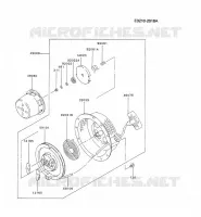 D&Eacute;MARREUR pour Kawasaki FG MOTORS