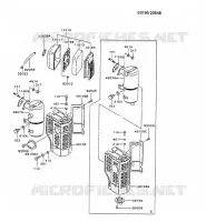 FILTRE &Agrave; AIR/POT D'&Egrave;CHAPPEMENT pour Kawasaki FG MOTORS