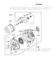 D&Eacute;MARREUR pour Kawasaki FG MOTORS