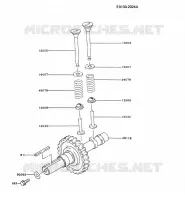 SOUPAPE/ARBRE A CAME pour Kawasaki FG MOTORS