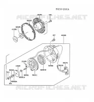 D&Eacute;MARREUR pour Kawasaki FG MOTORS